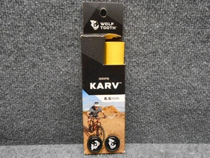  Impugnature manubrio dente lupo Karv 6,5 mm silicone giallo resistente alle intemperie - Foto 1 di 6