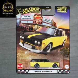 Vagón Hot Wheels Premium Datsun Bluebird 510 #124 | Coche Nuevo Boulevard 2025 - Imagen 1 de 2