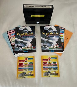 Snk Neo Geo NEOGEO CUP 98 Mvs Holographic mint Label Read description
