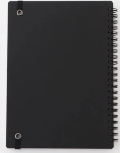 MUJI High-quality Paper Double-ring Notebook with elastic fastener B6 80 sheets - Picture 1 of 3