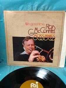 ROB McCONNELL - ALL in GOOD TIME - VINYL RECORD - Foto 1 di 3