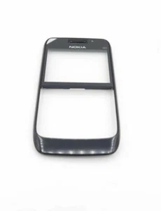 Genuine Nokia E63 A-Cover Front Top Bowl + Keypat Keypat Black Black NEW - Picture 1 of 2