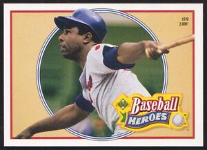 1991 Upper Deck Baseball Heroes Hank Aaron #22 Hank Aaron Atlanta Braves