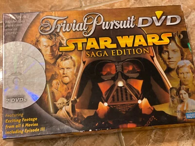 STAR WARS Saga Edition 2005 Trivial Pursuit DVD Trivia Game - Image 1 of 4