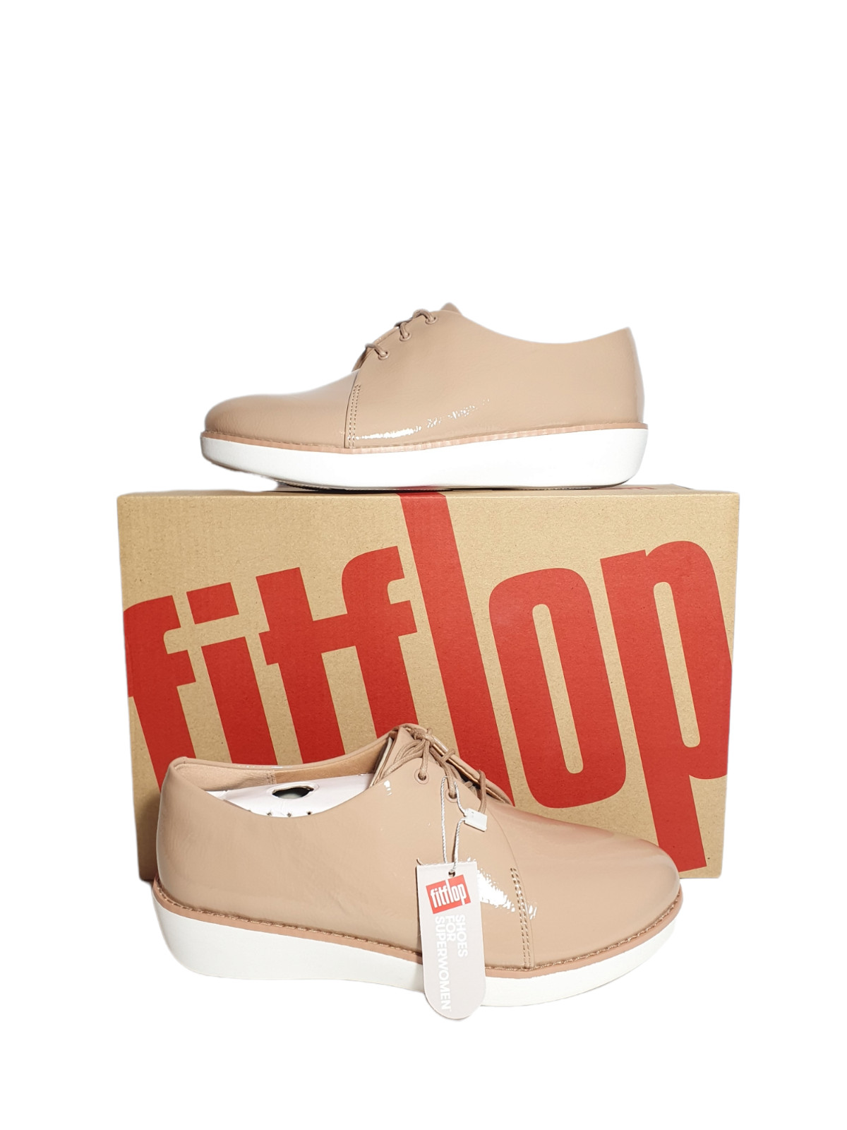 fitflop derby crinkle patent