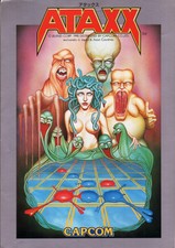 1990 Capcom Ataxx Video Flyer