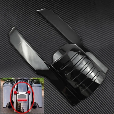 9" Rear Fender Extension Stretched Bag Fillers Fit For Harley Touring 1996-2008 - Imagen 1 de 4