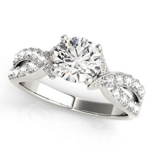 Diamond Wedding Ring 0.75 Ct IGI GIA Natural Round Cut 950 Platinum Size 6 7 8 9