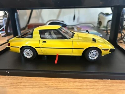 Autoart 1:18 Mazda Savanna RX-7 SA Spark Yellow 75983 Diecast Model Car - image 1 of 4