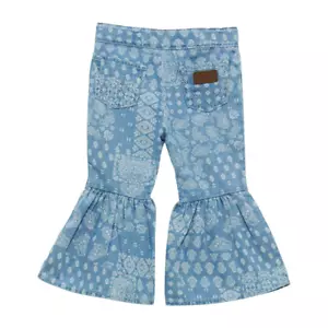 112365060 Wrangler Bebé/Niña Pequeña Acampanado Jean - Invierno NUEVO - Imagen 1 de 11
