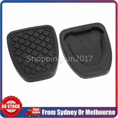 For Subaru Impreza Forester Liberty Legacy BRZ Pedal Rubber Pad Set Brake Clutch - image 1 of 4