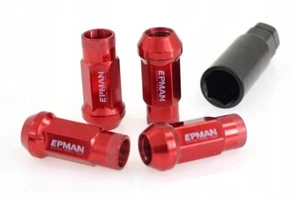 wheel nuts epman jdm m12x1.5 red M-7306 - Picture 1 of 2