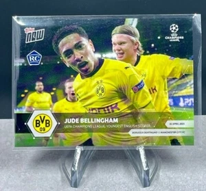 2021 Topps JUDE BELLINGHAM BVB Youngest English Scorer #65 NEW ENGLAND DORTMUND - Picture 1 of 2