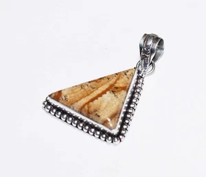 Crazy Lace Agate Handmade Gemstone Pendant Jewelry Pendent Size 2 Inches - Picture 1 of 5