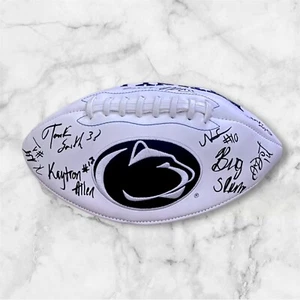 Penn State Nittany Lions Signed Autographed Team Logo Football SINGLETON KAYTRON - Picture 1 of 3