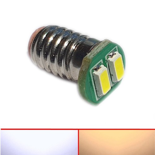 LED E 5.5 3V 6V 12V 19V Dc Lamp Bulb Railway Fits for Tt H0 Railway Warm White