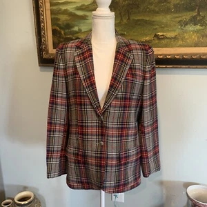 Vintage The Villager Wool Riding Jacket Blazer Womens size - Picture 1 of 12