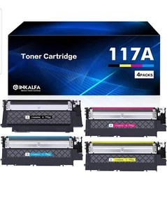 Cartucce toner compatibili 117A HP 150nw MFP 179fnw per HP 117A W2070A confezione da 4 - Foto 1 di 7