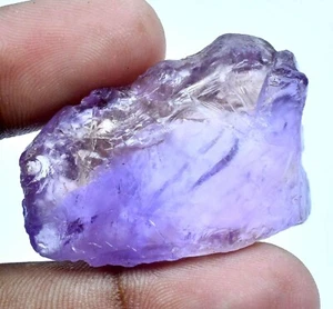 124.0 Ct Natural Bi-Color Bolivian Ametrine Certified Untreated Facet Gemstone - Picture 1 of 6