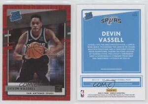 2020-21 Panini Donruss Rated Rookies Choice Red /99 Devin Vassell #206 Rookie RC