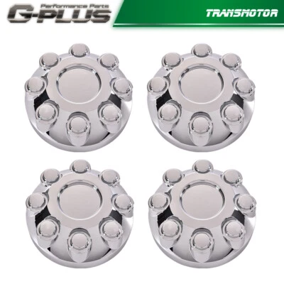 4x Chrome 17" Wheel Center Hub Caps 8 Lug Covers Fit For 2003-13 Ram 2500 3500 - Image 1 of 4