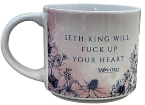 Taza de cerámica W Winters, Willow Hard To Love Seth King Will F' Up Your Heart 12 OZ - Imagen 1 de 9