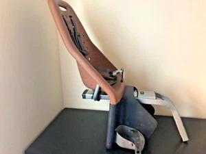 Yepp rear mount child bike seat (no Keys), brown, very sturdy - Picture 1 of 5