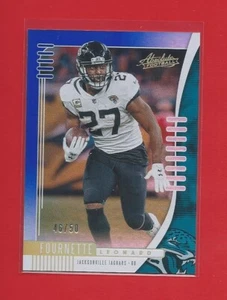 Leonard Fournette 2019 Panini Absolute Blue 46/50 , #37 , Jacksonville Jaguars - Picture 1 of 2