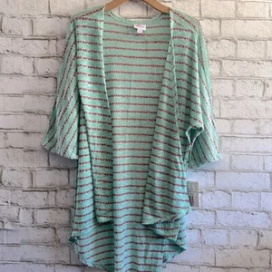 Neu mit Etikett gestreift Lindsay Überwurf LuLaRoe Größe Small Übergröße Reisen Urlaub Pool - Bild 1 von 8
