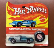 1967 Hot Wheels Redline “Noodle Head” Aqua/Teal In Vintage Original Packaging