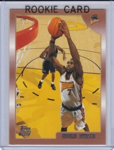 ANTAWN JAMISON ROOKIE CARD 1998 Topps GOLDEN STATE WARRIORS Basketball RC - Picture 1 of 2