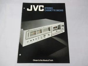 JVC Vintage Cassette Deck KD-A8 KD-A77 KDA66 KD-A55 Catalogue Original Japan - Bild 1 von 10