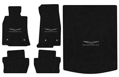 Lloyd Mats Ultimat Cadillac CT4-V Blackwing & Crest 5 Pc Floor Mats (2022-2025) - Image 1 of 4