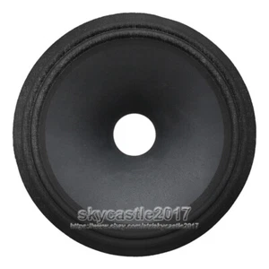 2 Stück 10" Lautsprechermembran Papierbecken Bassdrum Papier 2-Ring Stoffrand 49,5 mm Kern - Bild 1 von 7
