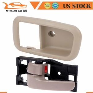 For Toyota Tundra Door Handle Trim 2004-2006 Driver Side Front/Rear Inside Beige