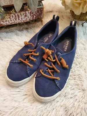  Zapato de barco sin cordones SPERRY azul marino para mujer talla 6,5 Foto 1 de 4