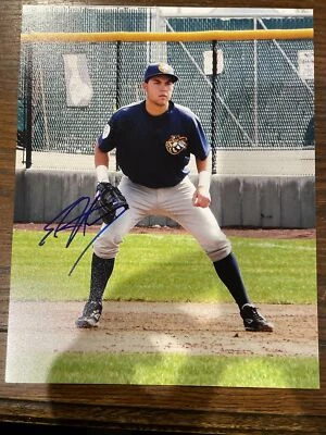 Foto firmada por Eric Hosmer 8x10 color brillante ROYALS PADRES RED SOX AUTO GTP MiLB A Foto 1 de 4