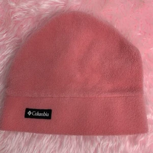 Columbia Sportswear Beanie Hat Youth Size L/XL Pink Fleece - Picture 1 of 5