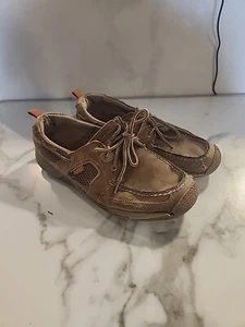 " SPERRY TOP-SIDER " 3-ÄUGEN HELLBRAUNE LEDER BOOTSSCHUHE - 10528695 - GRÖSSE 10,5 M wie abgebildet - Bild 1 von 13