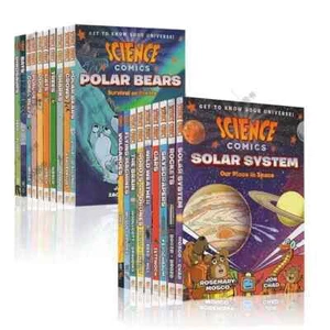 Science Comics Series: Get to Know Your Universe 30 Books Complete Set Kids New - Foto 1 di 7