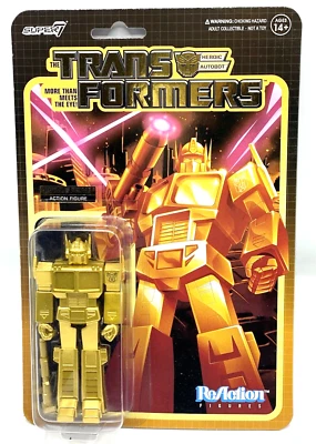 Transformers Optimus Prime Figure Golden Lagoon Limited Exclusive Super7 - Image 1 of 4