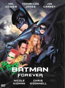 Batman Forever - Val Kilmer Tommy Lee Jones Jim Carrey Nicole Kidman - DVD FS WS - Picture 1 of 3