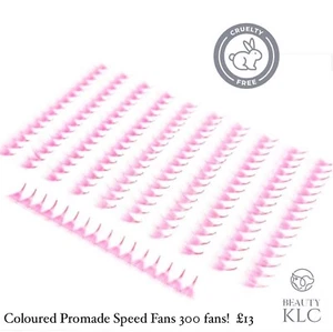 Promade Fans 5D 0.07 CC curl 300 fans , 1 Colour Of Your Choice - Picture 1 of 7