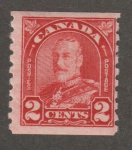 CANADA 1930 #181 King George V "Arch / Leaf" Issue Coil Stamp - Fine MNH - Picture 1 of 2