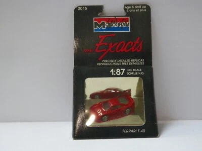 Monogram Mini Exacts- Ferrari F-40----1:87 scale    B2 - Image 1 of 3