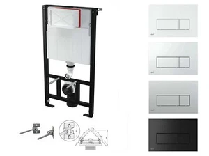 WC Spülkasten unterputz Vorwandelement Unterputzspülkasten Element 100cm M57x - Bild 1 von 12