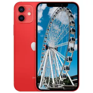 Apple iPhone 12 128GB Red - Excellent (Refurbished) - Picture 1 of 1