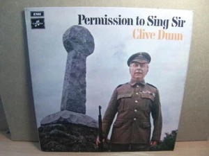 Clive Dunn – Permission to Sing Sir 1970 LP Columbia SCX 6434 - Imagen 1 de 4