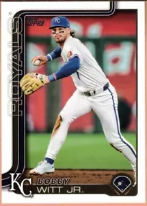 Kansas City Royals 2025 Topps Baseball Series One Team Set 8 Cards - Picture 1 of 1