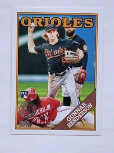 2023 Topps Serie 2 - 1988 Topps Béisbol #2T88-36 Gunnar Henderson (RC) - Imagen 1 de 5